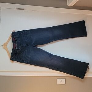 Banana Republic Factory, trouser jeans, denim, dark blue, women's size 29/8.